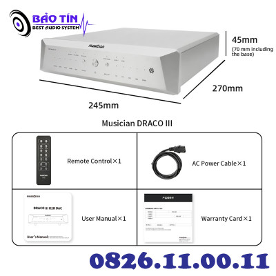 DAC MUSICIAN DRACO III